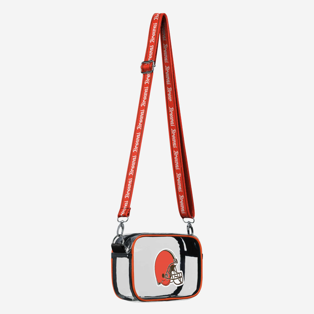 Cleveland Browns Clear Carryall Crossbody