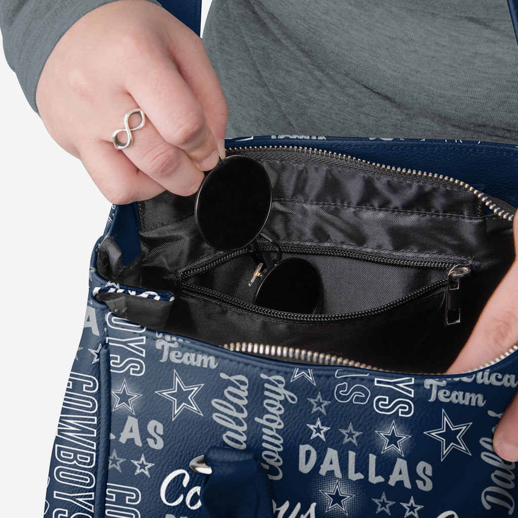 Dallas Cowboys Spirited Style Printed Collection Tote Bag