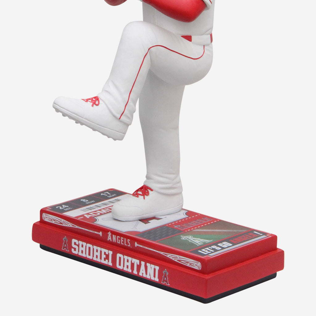 Shohei Ohtani Los Angeles Angels Hitting Big Ticket 18 in Bobblehead FOCO