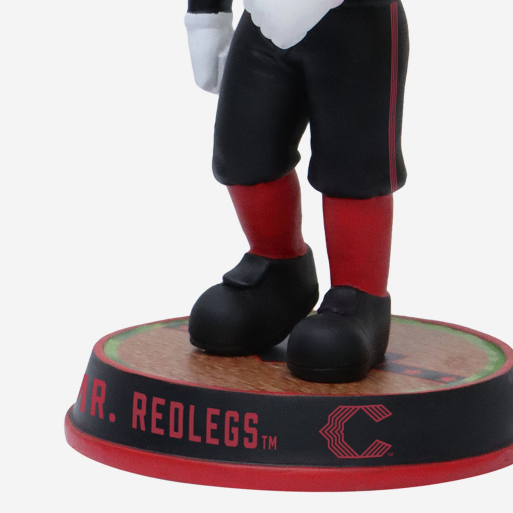 Mr Redlegs Cincinnati Reds Big Ticket 18 in Mascot Bobblehead FOCO