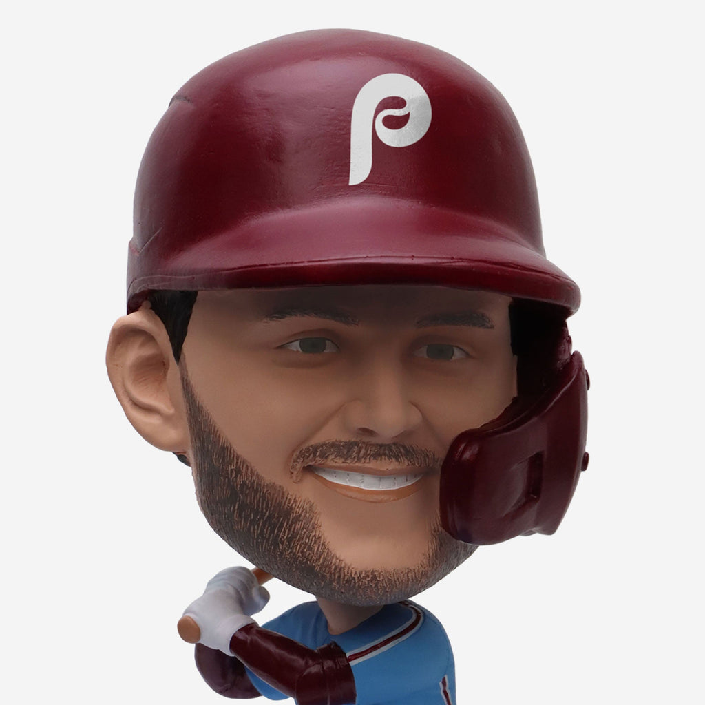 Trea Turner Philadelphia Phillies Powder Blue Uniform Field Stripe Bighead Bobblehead Officially Licensed by MLB