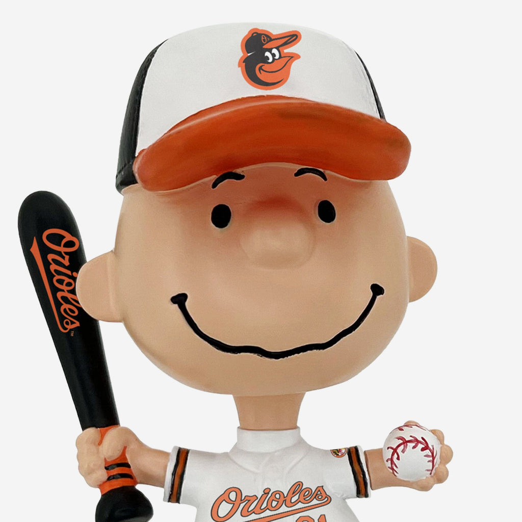 Baltimore Orioles Charlie Brown Peanuts Mini Bighead Bobblehead Foco