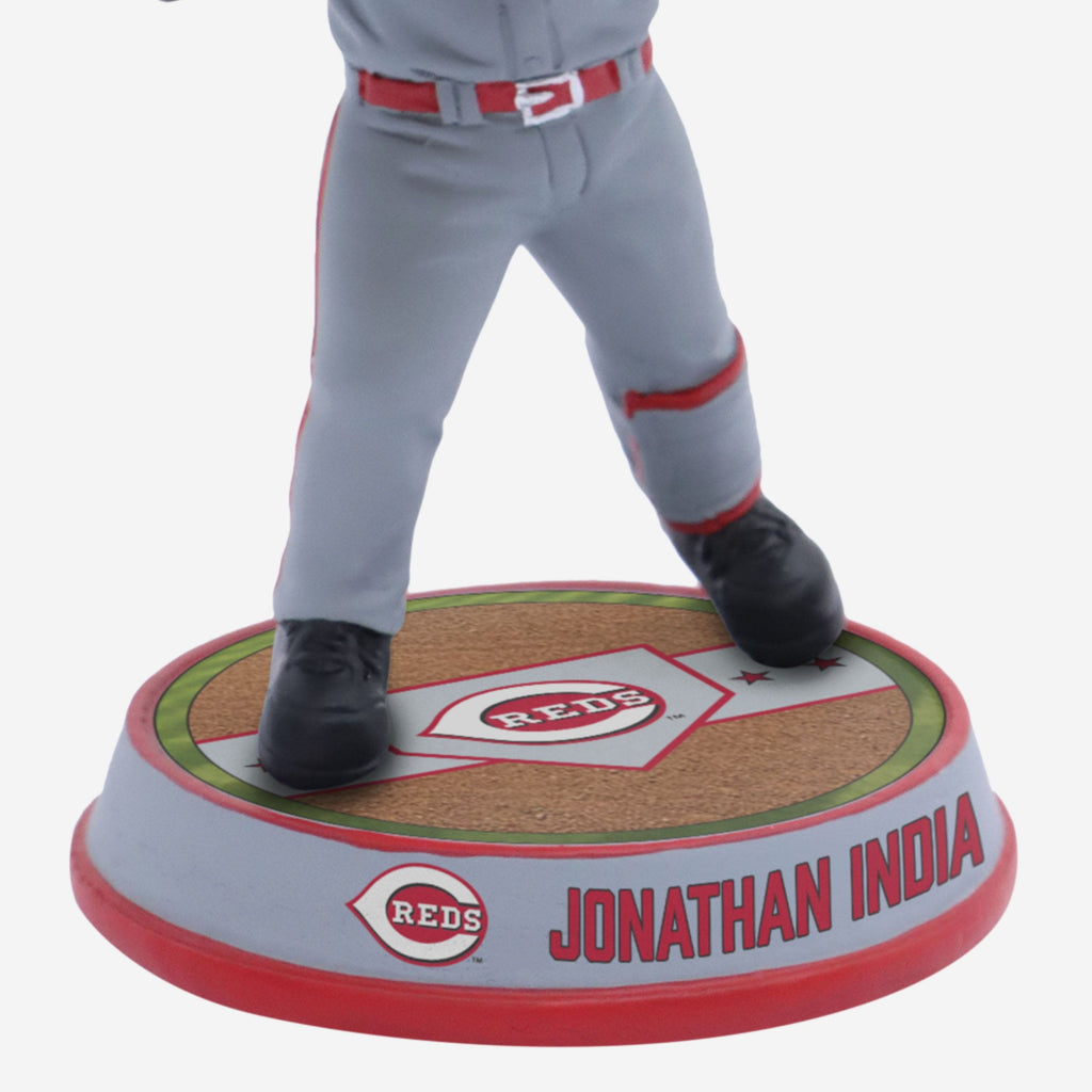 Jonathan India Cincinnati Reds Fielding Pose Field Stripe Mini