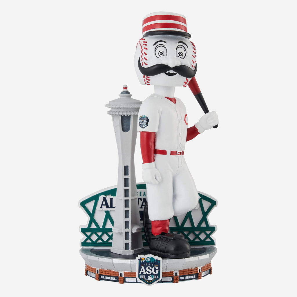 Mr Red Cincinnati Reds Memorial Day Mascot Bobblehead FOCO