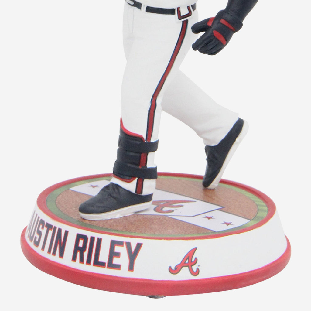 Austin Riley Atlanta Braves Field Stripe Bighead Bobblehead FOCO