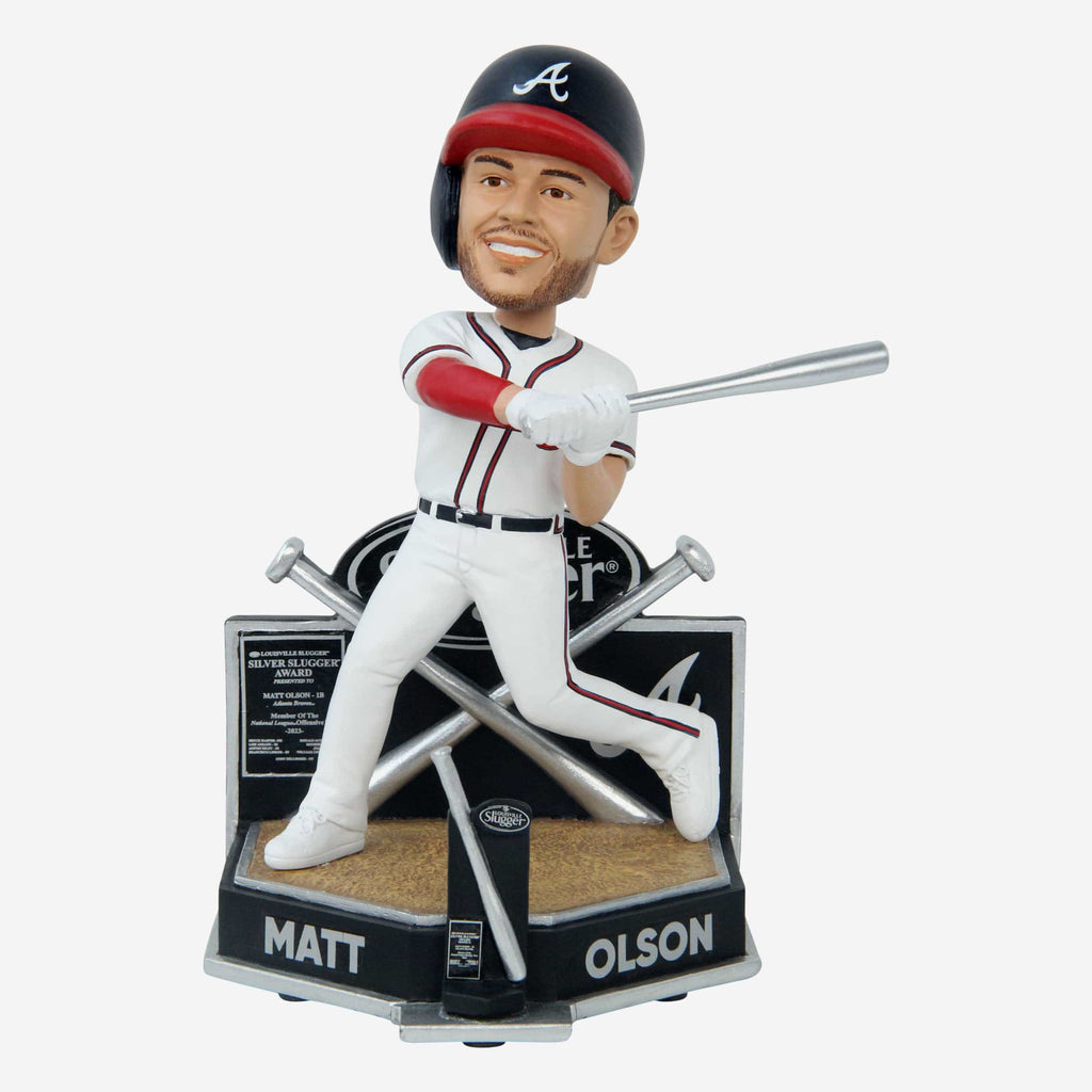 Matt Olson Atlanta Braves 2023 Silver Slugger Bobblehead Foco