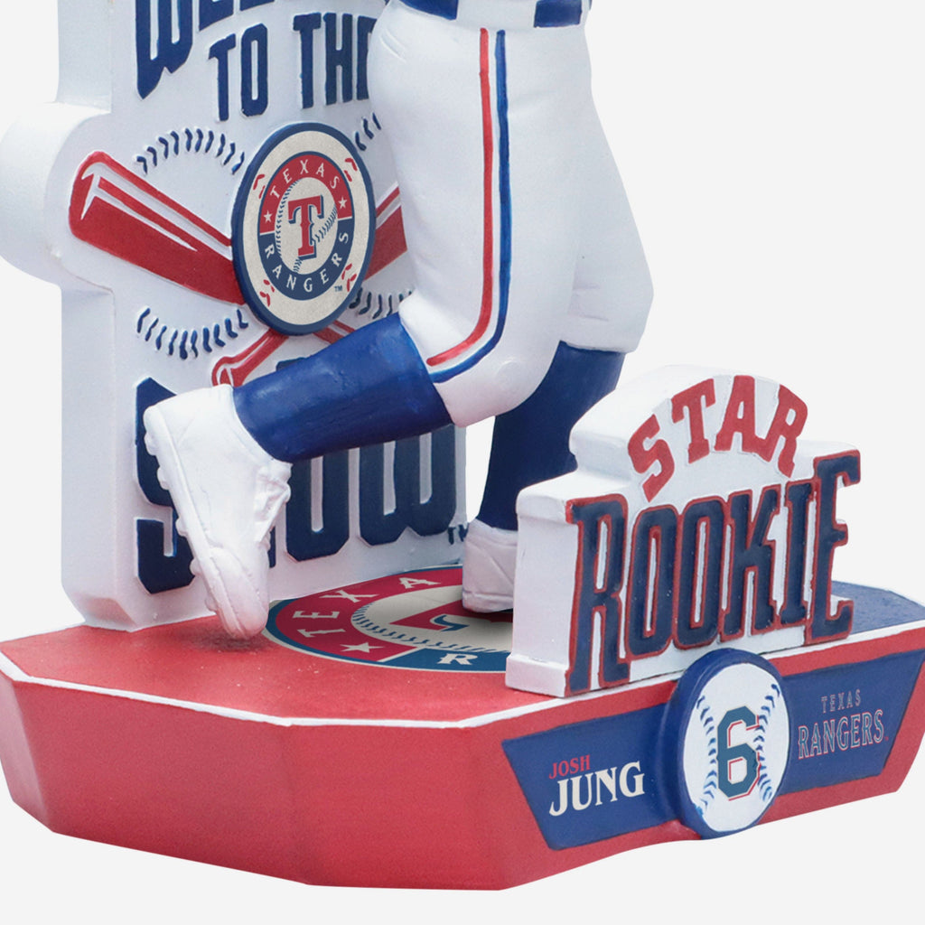 Josh Jung Texas Rangers Star Rookie Bobblehead Officially Licensed by MLB