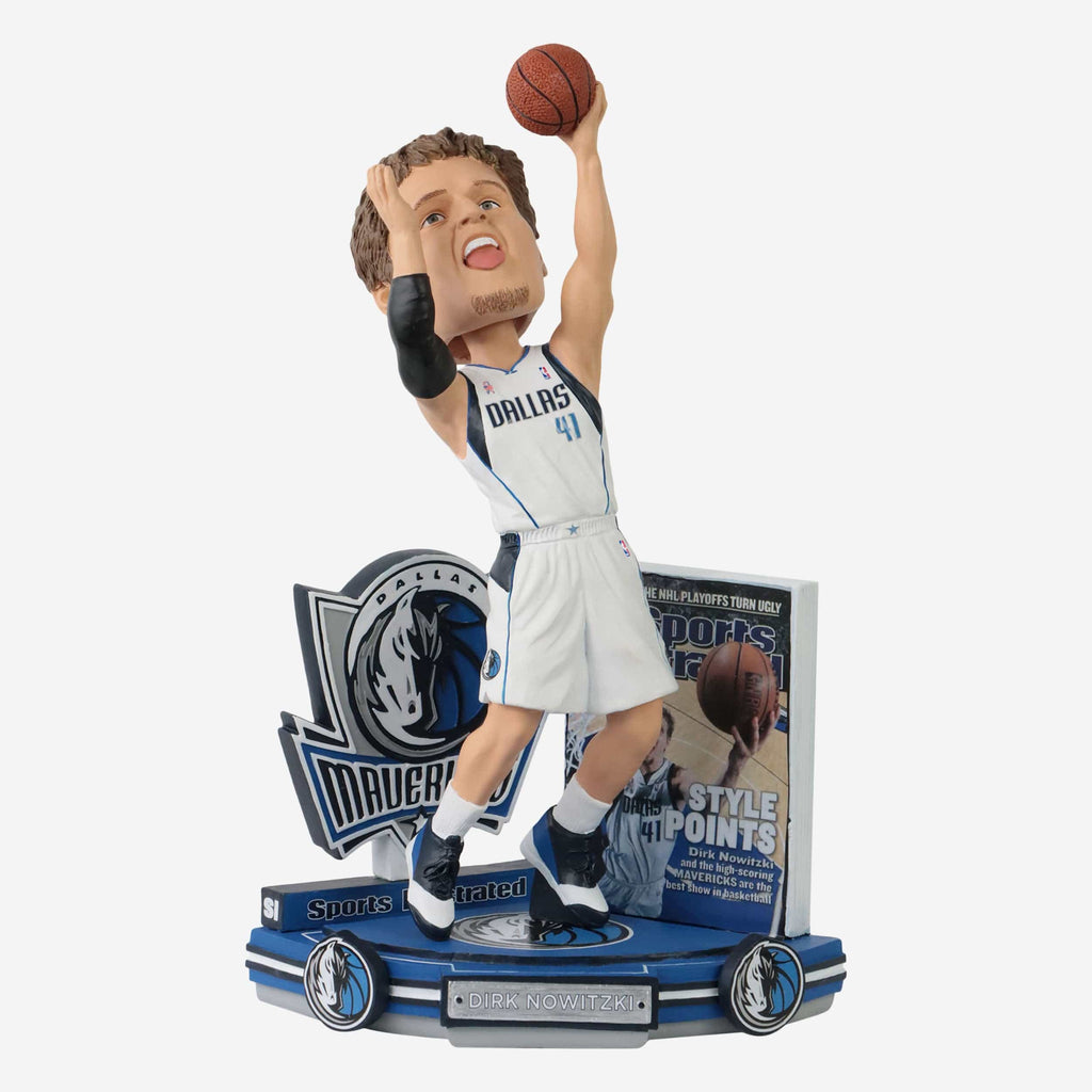 Dirk Nowitzki Dallas Mavericks Sports Illustrated Cover Bobblehead