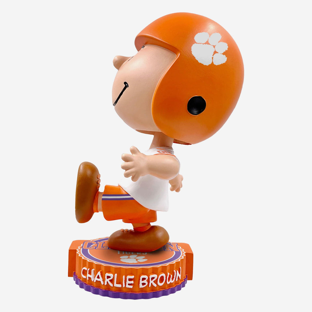 Clemson Tigers Charlie Brown Peanuts Bighead Bobblehead Foco