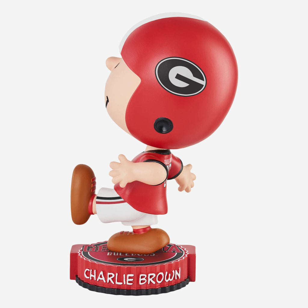 Georgia Bulldogs Charlie Brown Peanuts Bighead Bobblehead FOCO