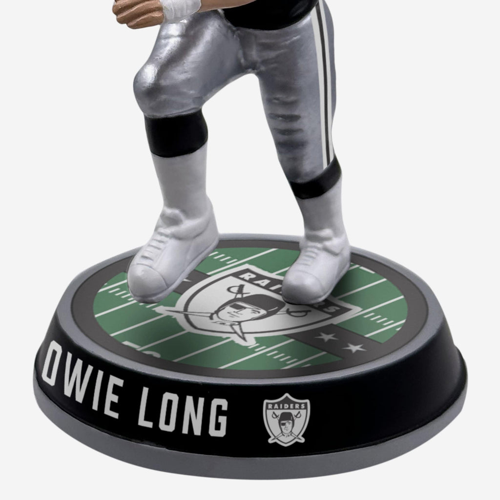 Howie Long Las Vegas Raiders Framed Showcase Bobblehead FOCO