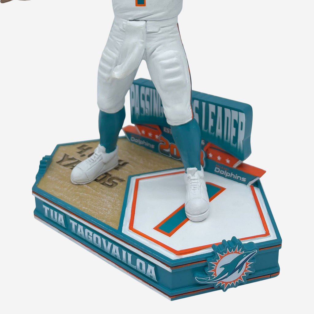 Tua Tagovailoa Miami Dolphins 2023 Passing Yards Leader Bobblehead FOCO