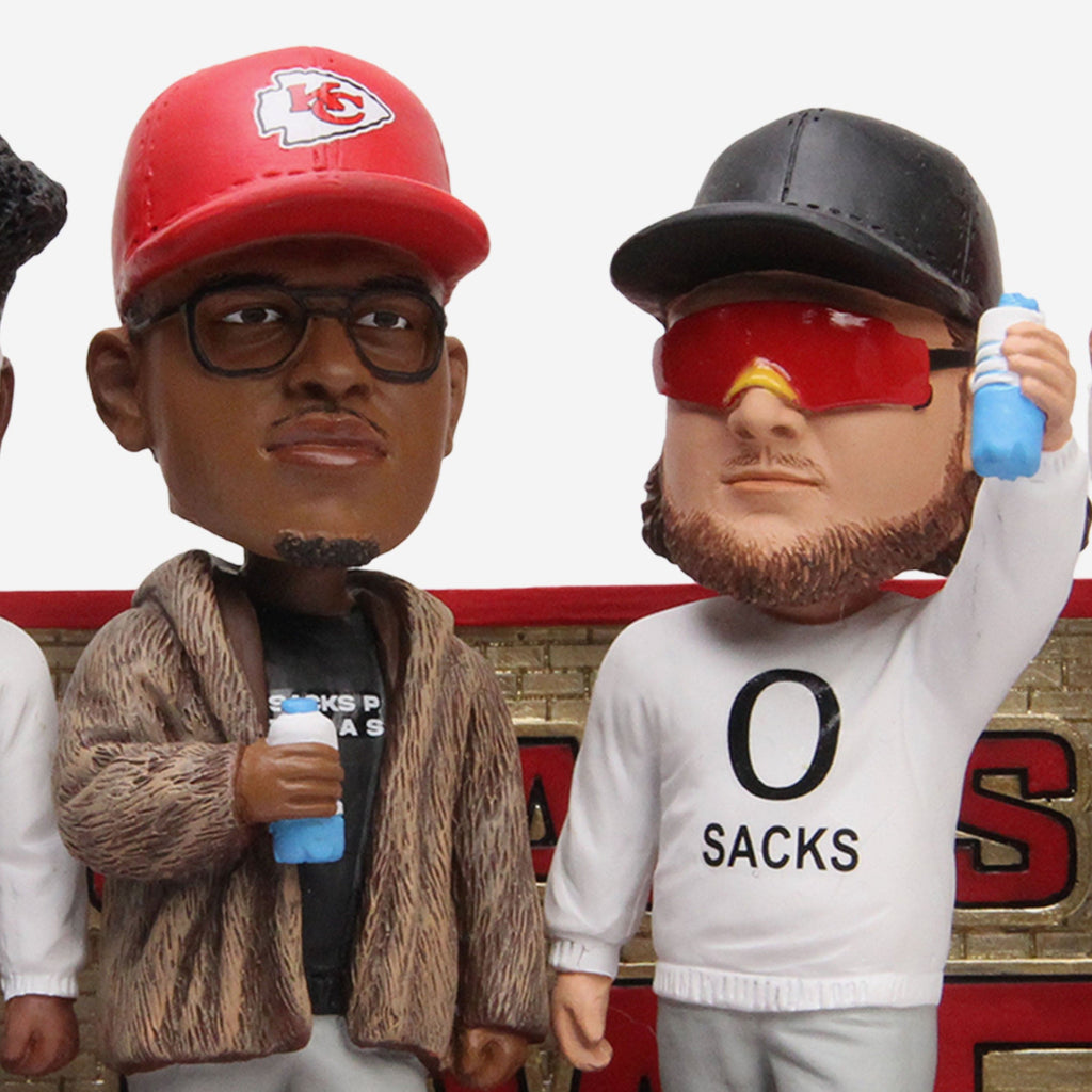 Kansas City Chiefs Ring Around The Rosie Spinner Mini Bobblehead Scene FOCO