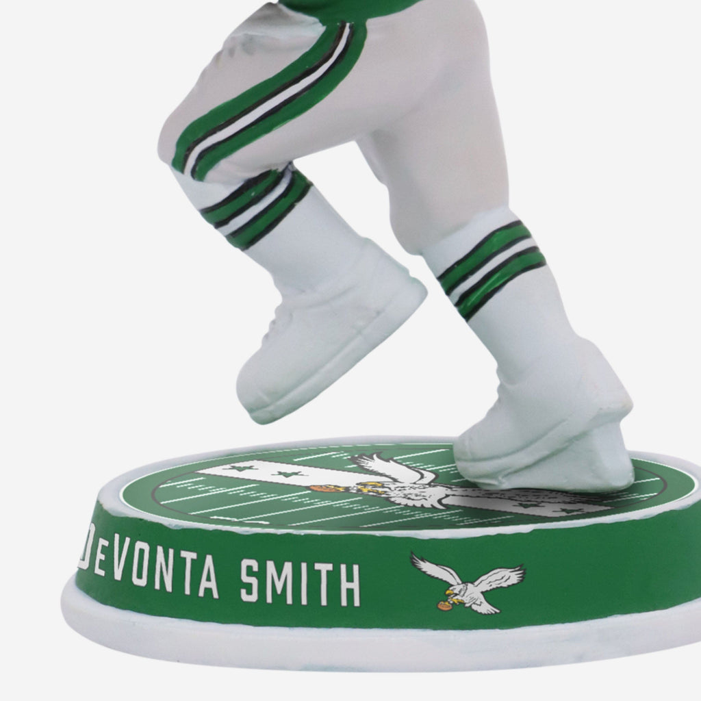 DeVonta Smith Philadelphia Eagles Kelly Green Uniform Field Stripe Min FOCO