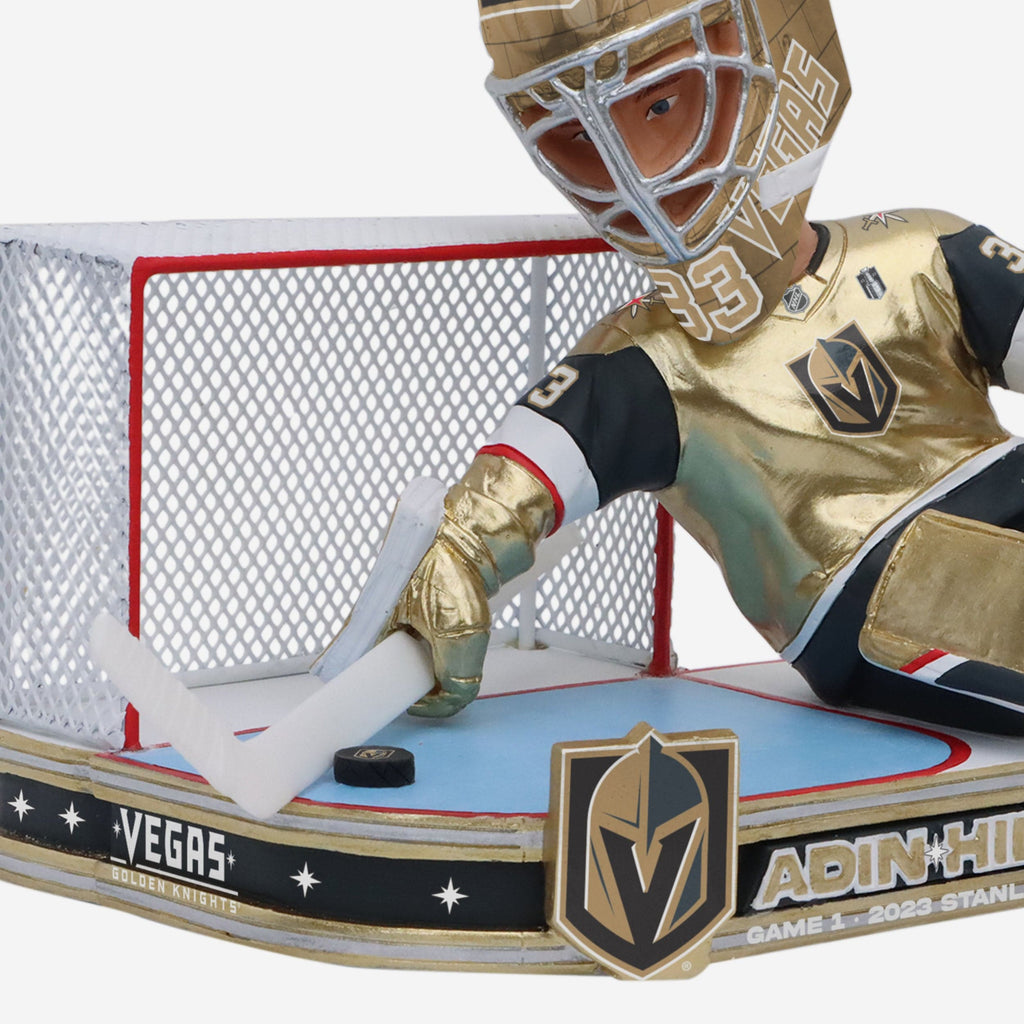 Adin Hill Vegas Golden Knights Game 1 Stick Save Bobblehead FOCO