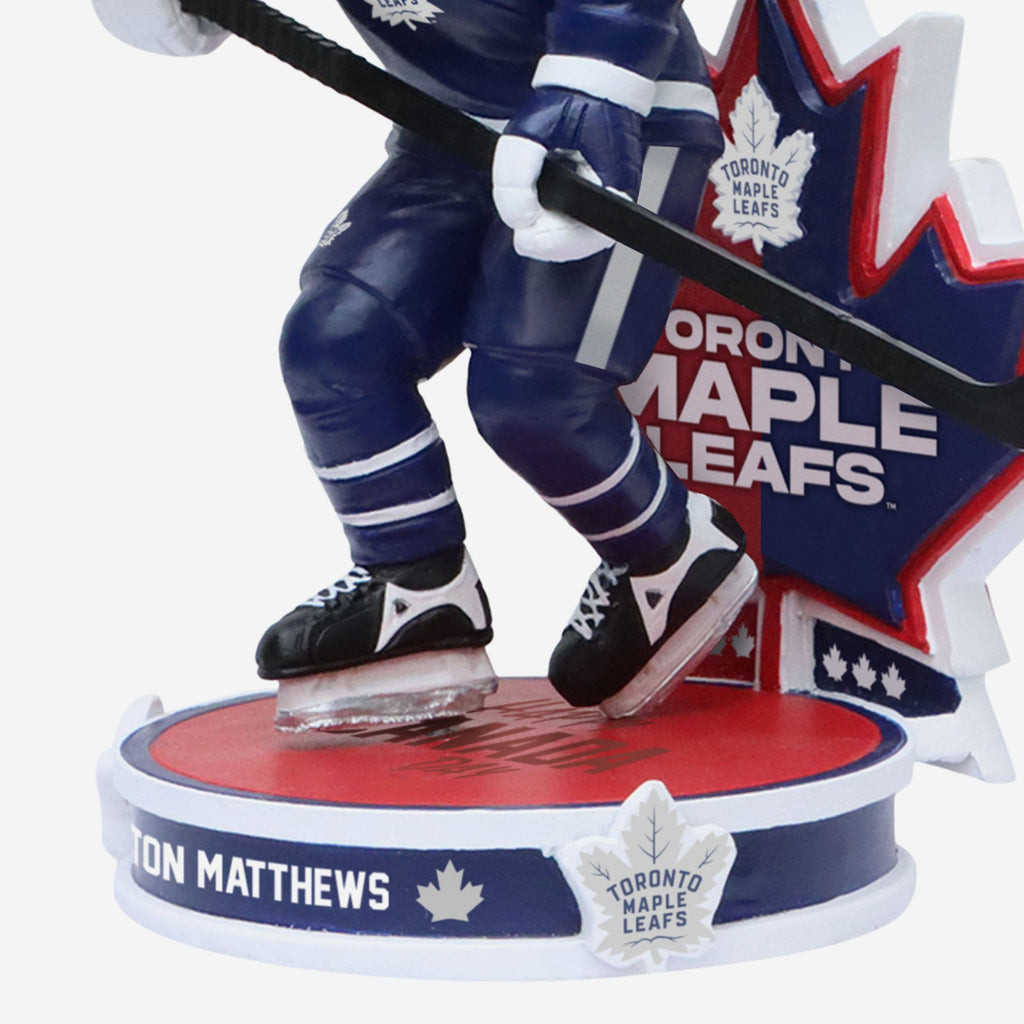 Toronto Maple Leafs NHL Auston Matthews #34 Tundra Series 8 Bobblehead