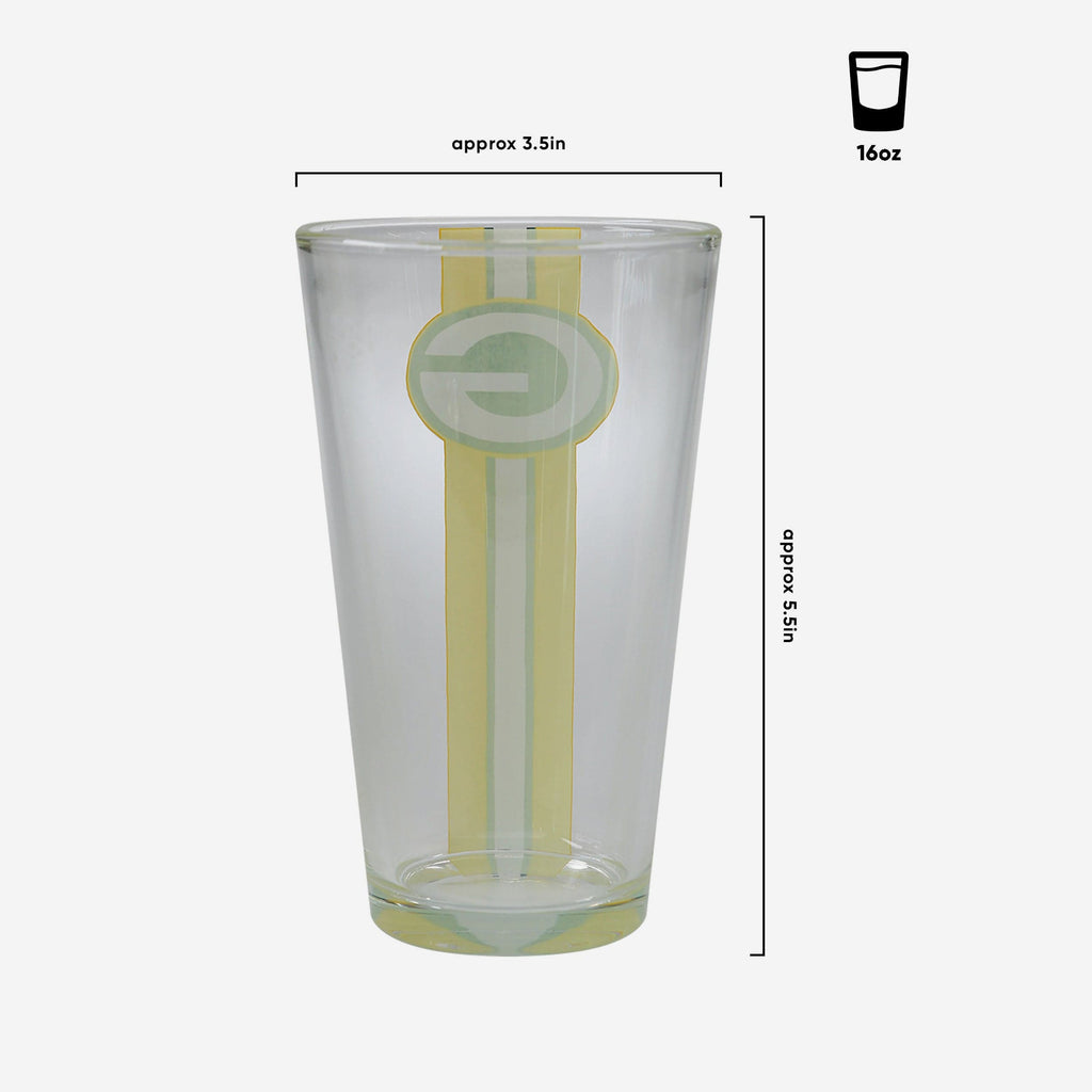 Green Bay Packers - 16oz Pint Glass