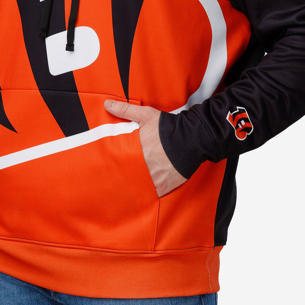 Nike Cincinnati Bengals Team Impact Club Fleece Hoodie - Black