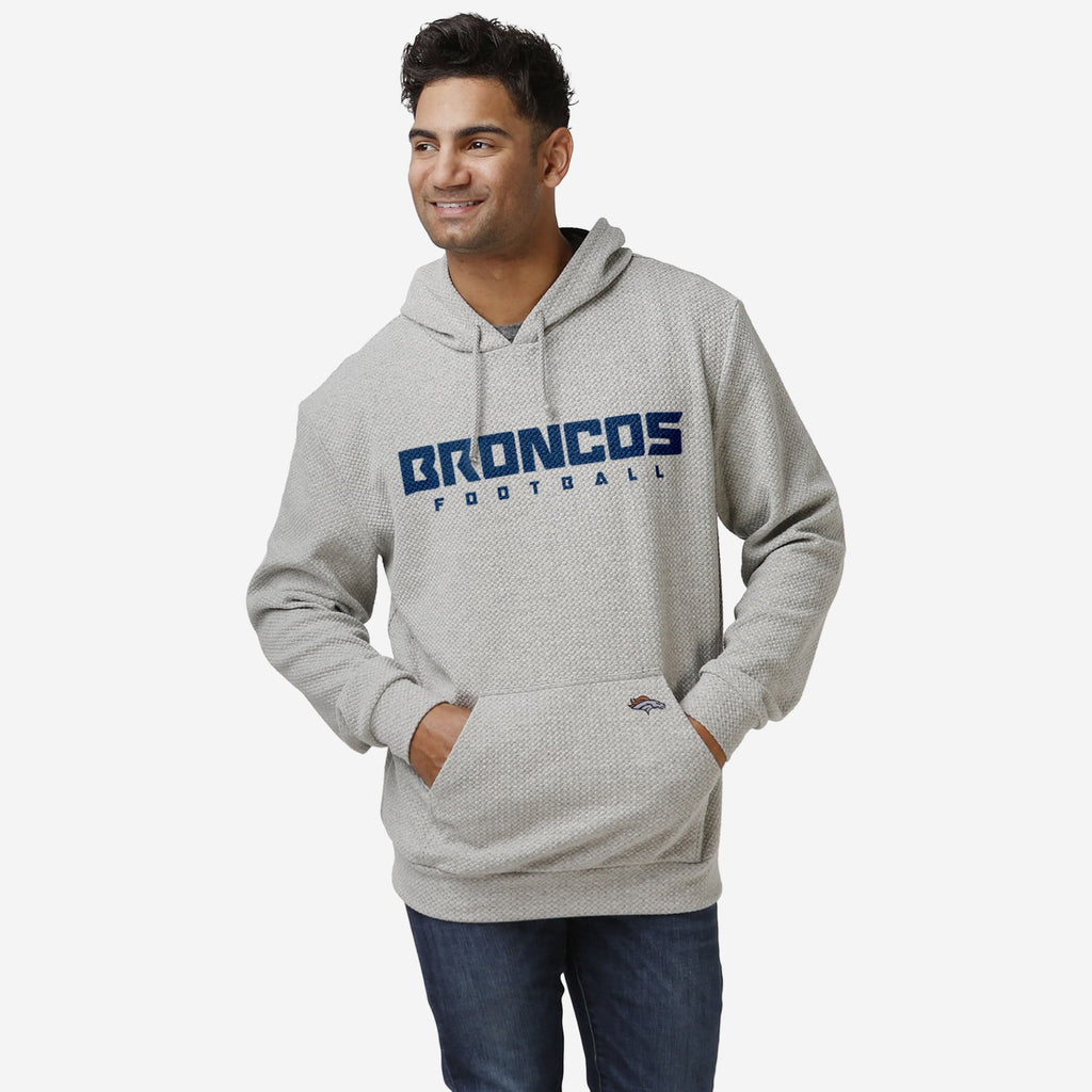 Baltimore Ravens Gray Woven Hoodie FOCO