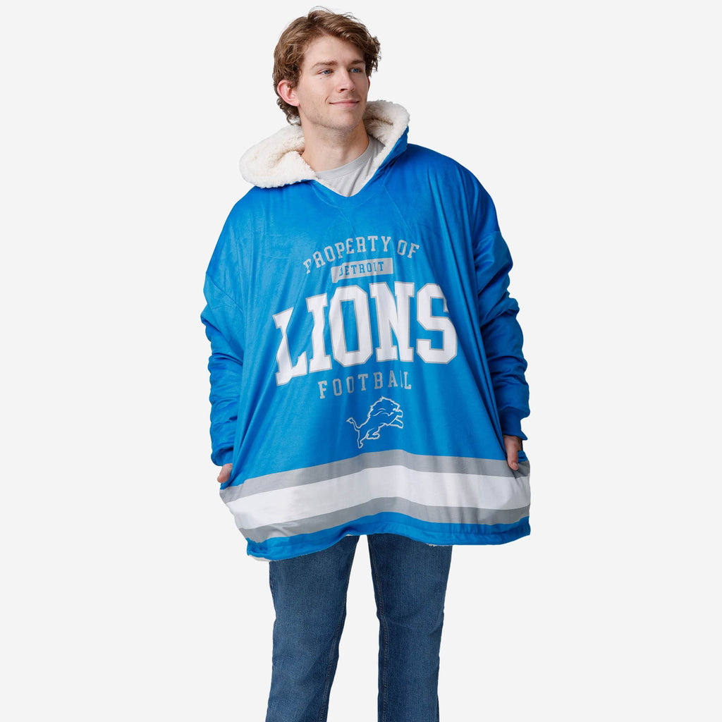 Detroit Lions NFL Team Color Property Of Hoodeez