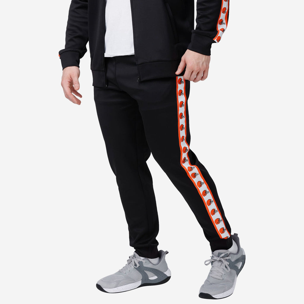 Cleveland Browns NFL Mens Stripe Logo Track Pants