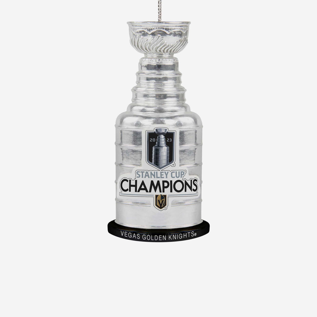 cm Originals Vegas Knights Stanley Cup Ornament 2023 Champions We Want The Cup Golden Ornament