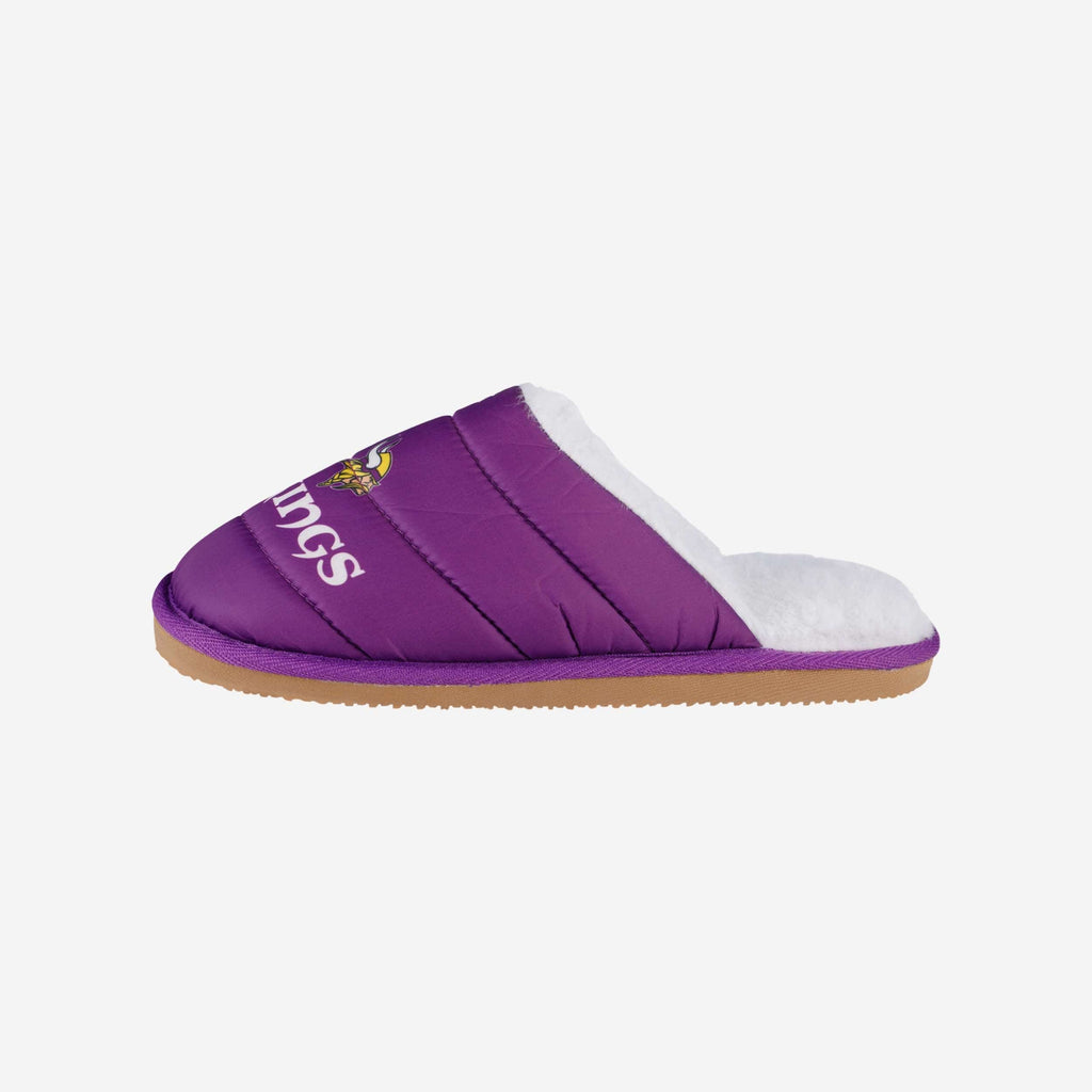 Minnesota Vikings 2022 NFL Men's Big Logo Mesh Slide on Slipper FREE  SHIP