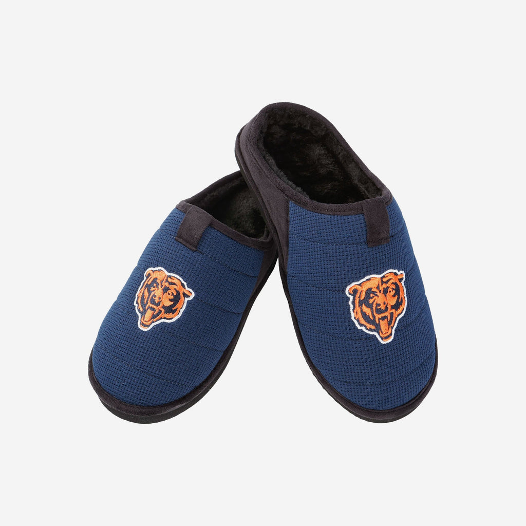 : FOCO Chicago Bears NFL Plush Sneaker Slipper - L : Sports &  Outdoors