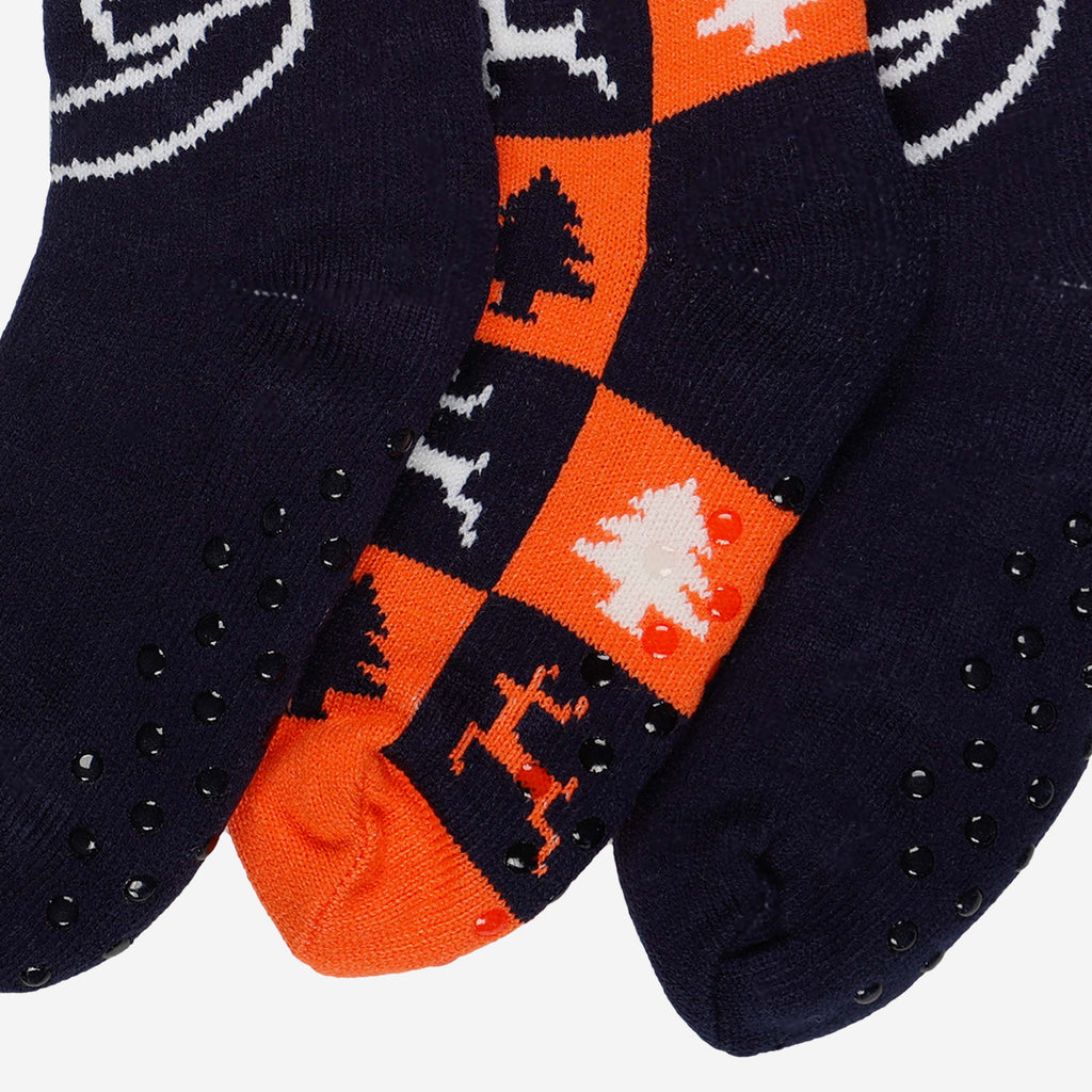 Cleveland Browns Womens Fan Footy 3 Pack Slipper Socks FOCO