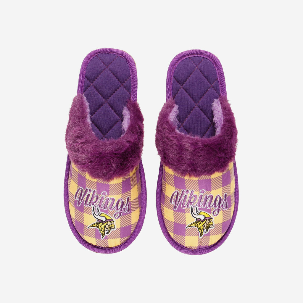 Minnesota vikings women's outlet slippers