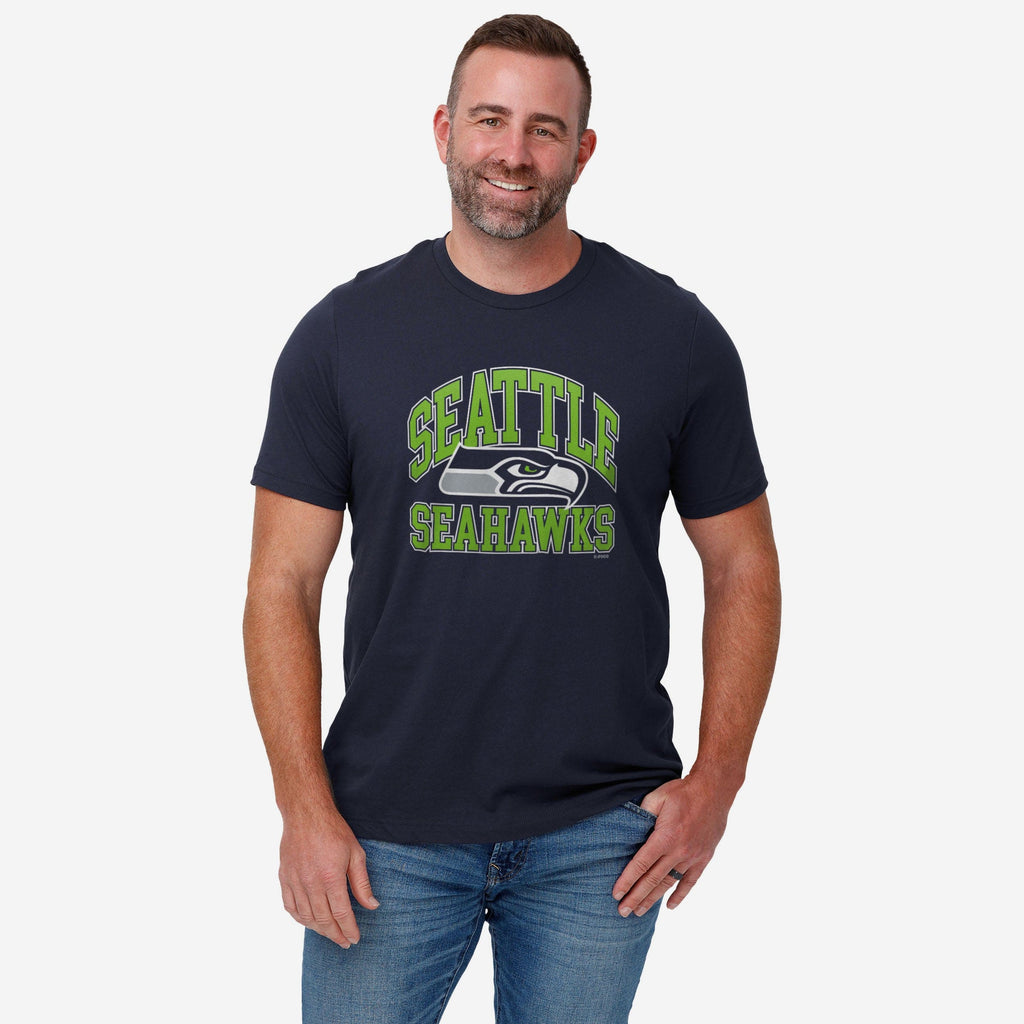 Seattle Seahawks Arched Wordmark T-Shirt FOCO