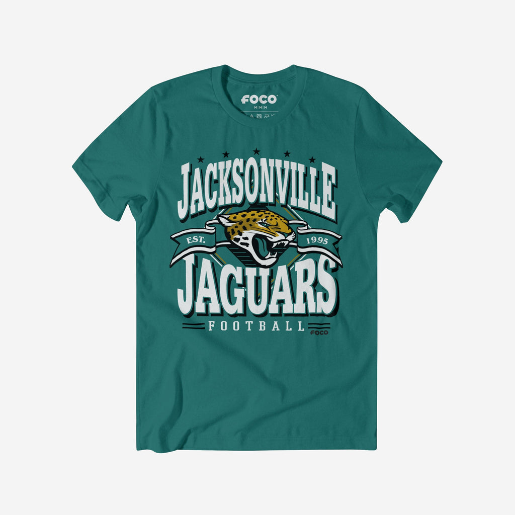 Jacksonville Jaguars Established Banner TShirt FOCO