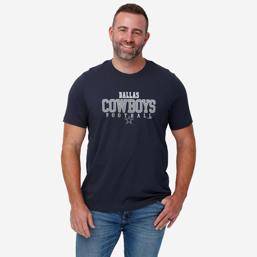 Dallas Cowboys Football Wordmark T-Shirt FOCO