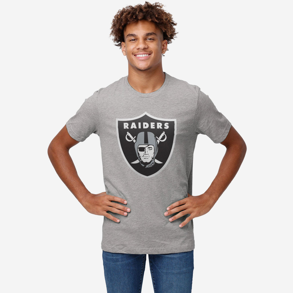 Las Vegas Raiders Short Sleeve Soccer Style Jersey FOCO