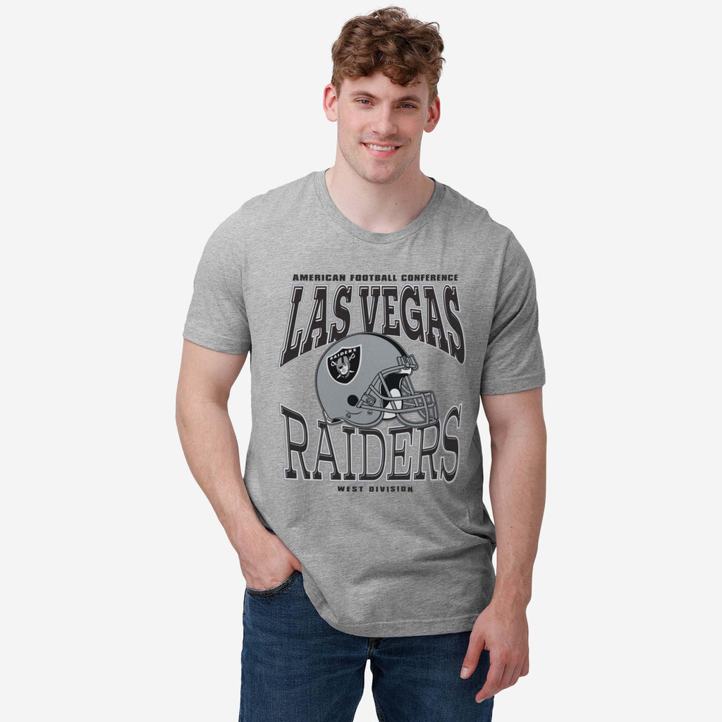 Las Vegas Raiders Classic Team Helmet T-shirt Foco