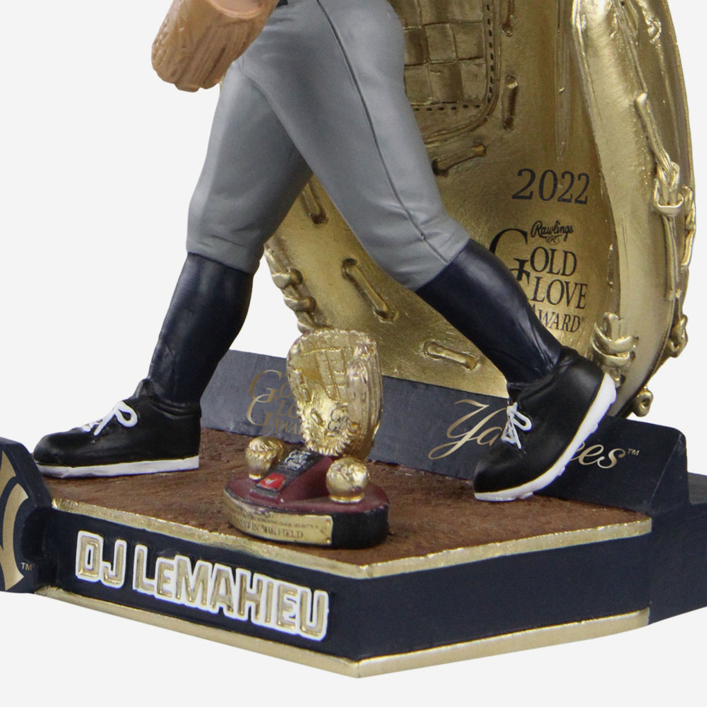 DJ LeMahieu New York Yankees 2022 Gold Glove Bobblehead FOCO