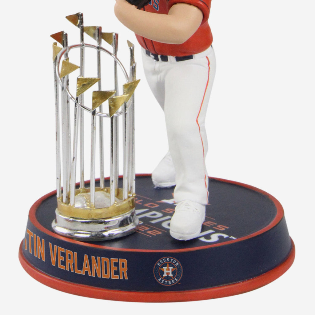 Justin Verlander Houston Astros 2022 World Series Champions Orange Jer FOCO