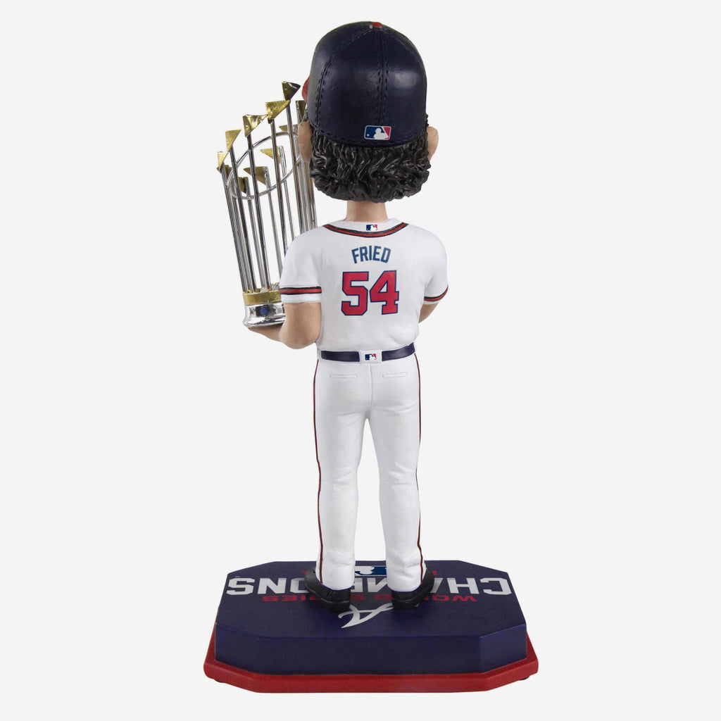 Max Fried Atlanta Braves 2021 World Series Champions Moment Bobblehead FOCO