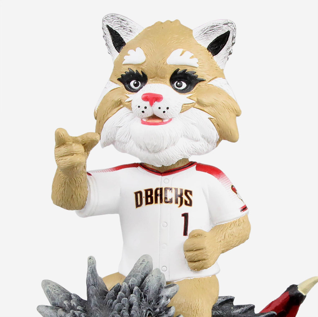 D Baxter The Bobcat Arizona Diamondbacks Opening Day Mascot Bobblehead FOCO