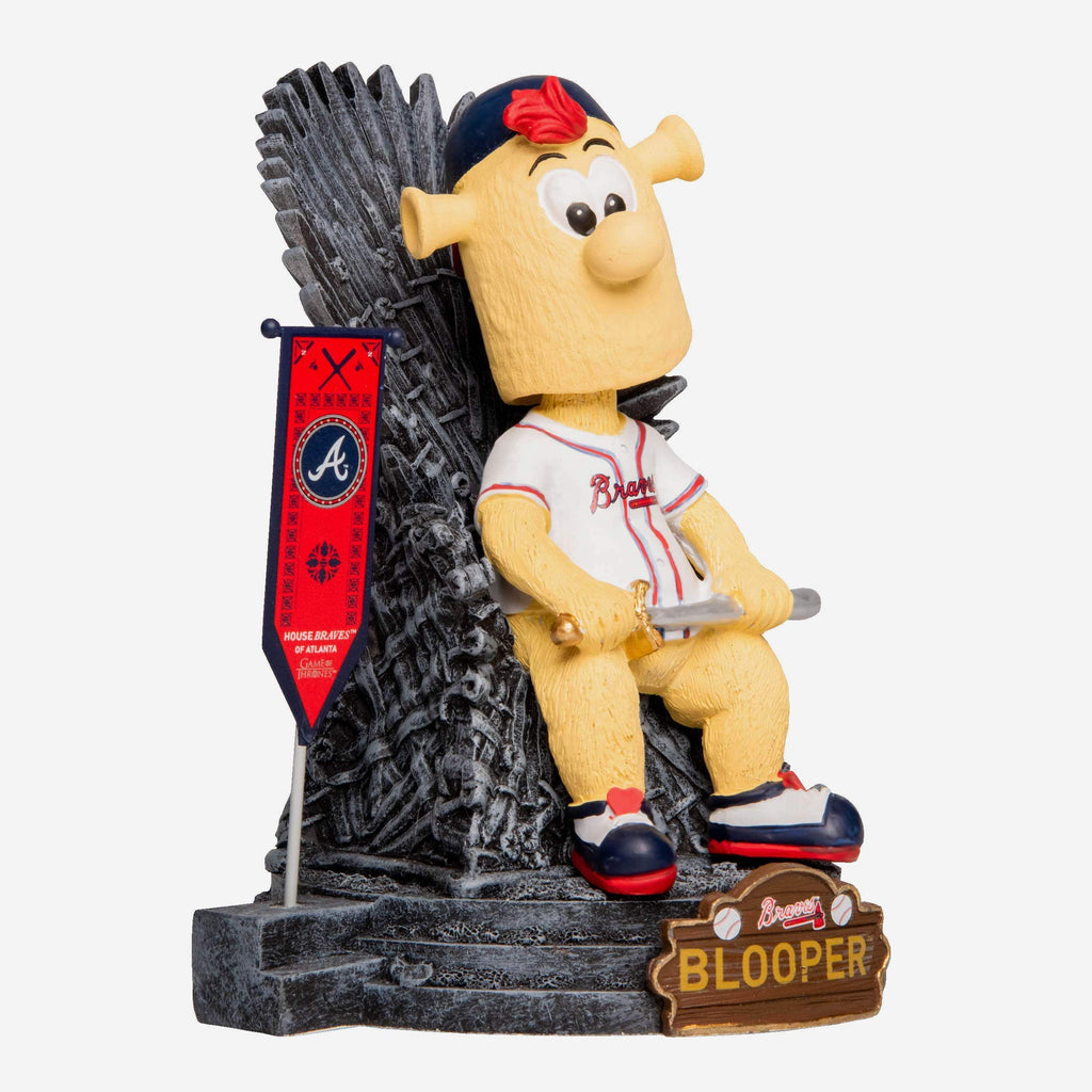 Blooper Atlanta Braves Game of Thrones Iron Throne GOT Bobblehead MLB at  's Sports Collectibles Store