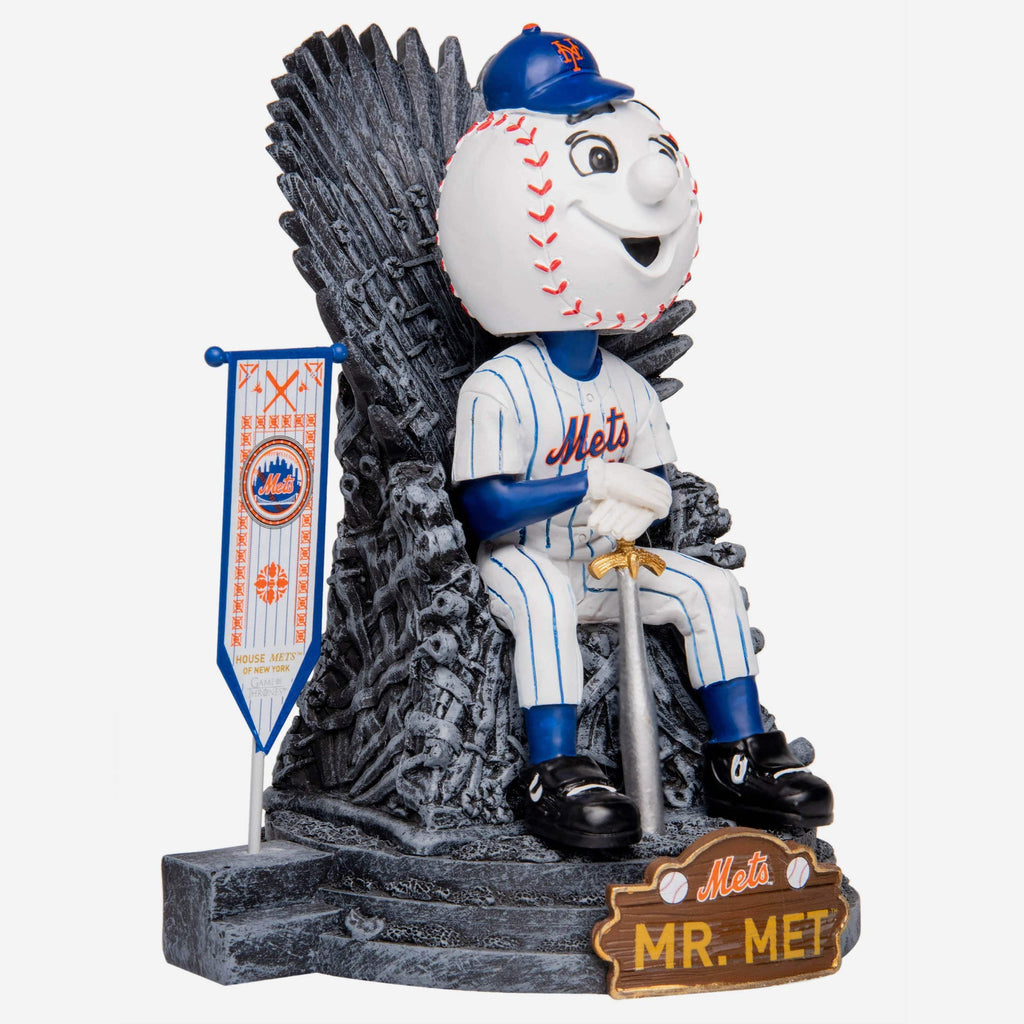 Forever Collectibles Mr. Met New York Mets Headline Bobblehead - Macy's