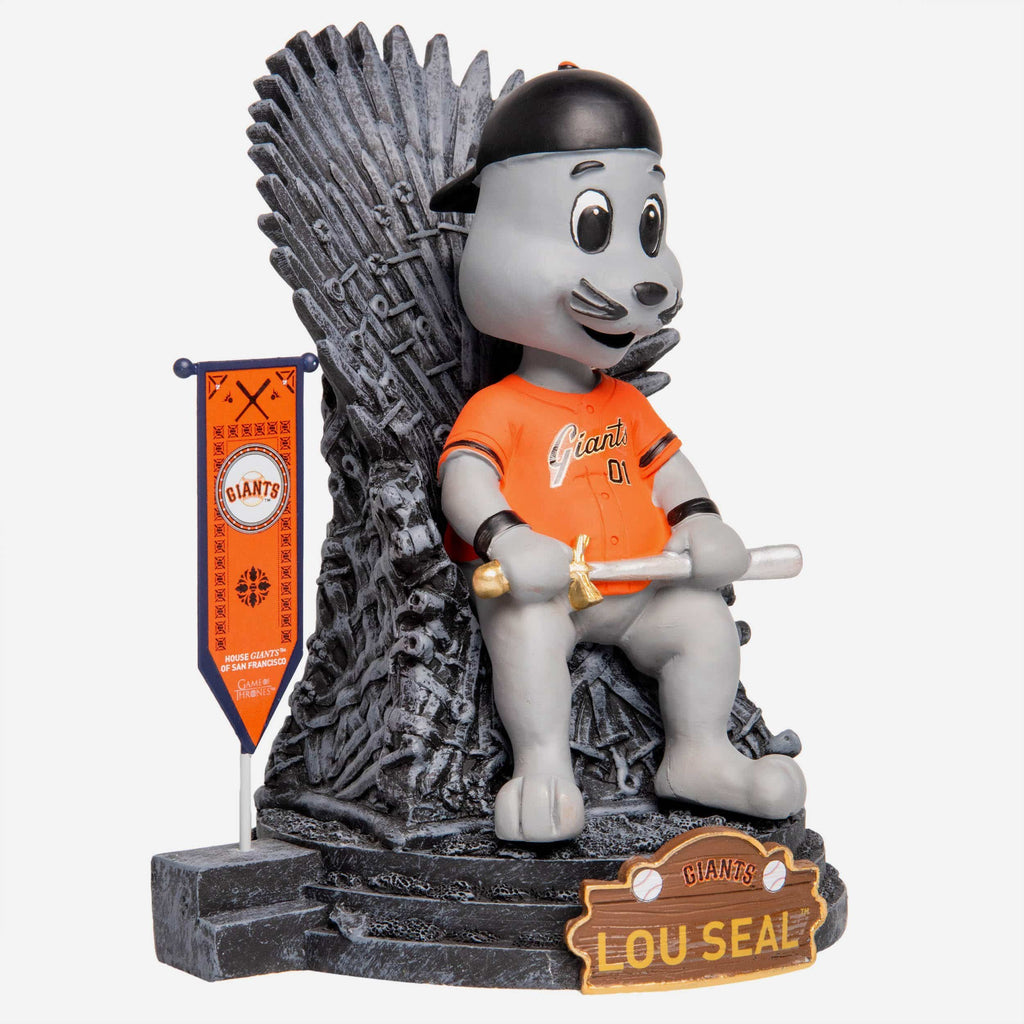 San Francisco Giants Mascot Lou Seal Bobblehead Giveaway