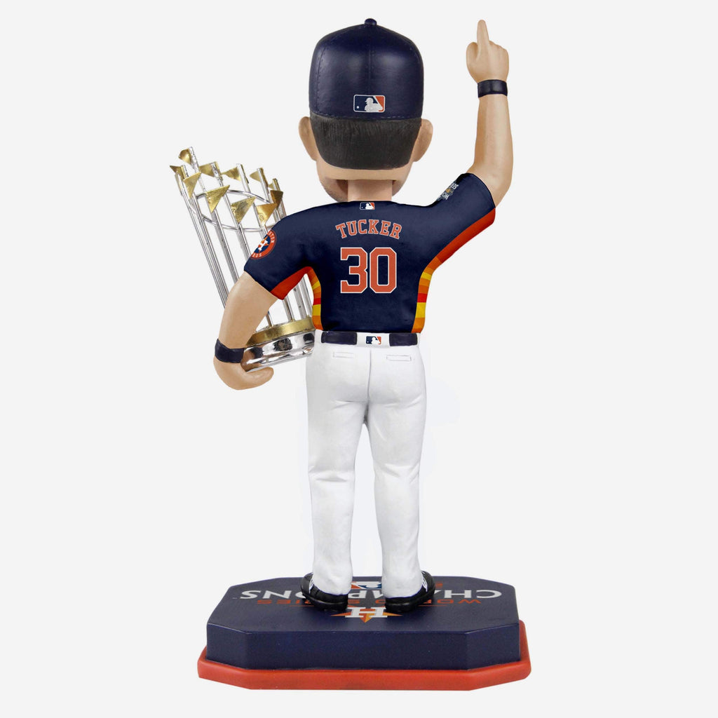 Kyle Tucker Houston Astros 2022 World Series Champions Orange Jersey  Bighead Bobblehead