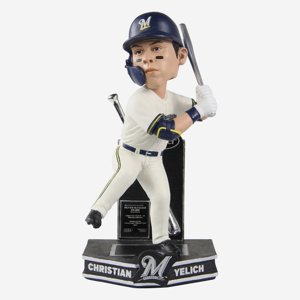 Christian Yelich Milwaukee Brewers 2022 City Connect Bobblehead FOCO