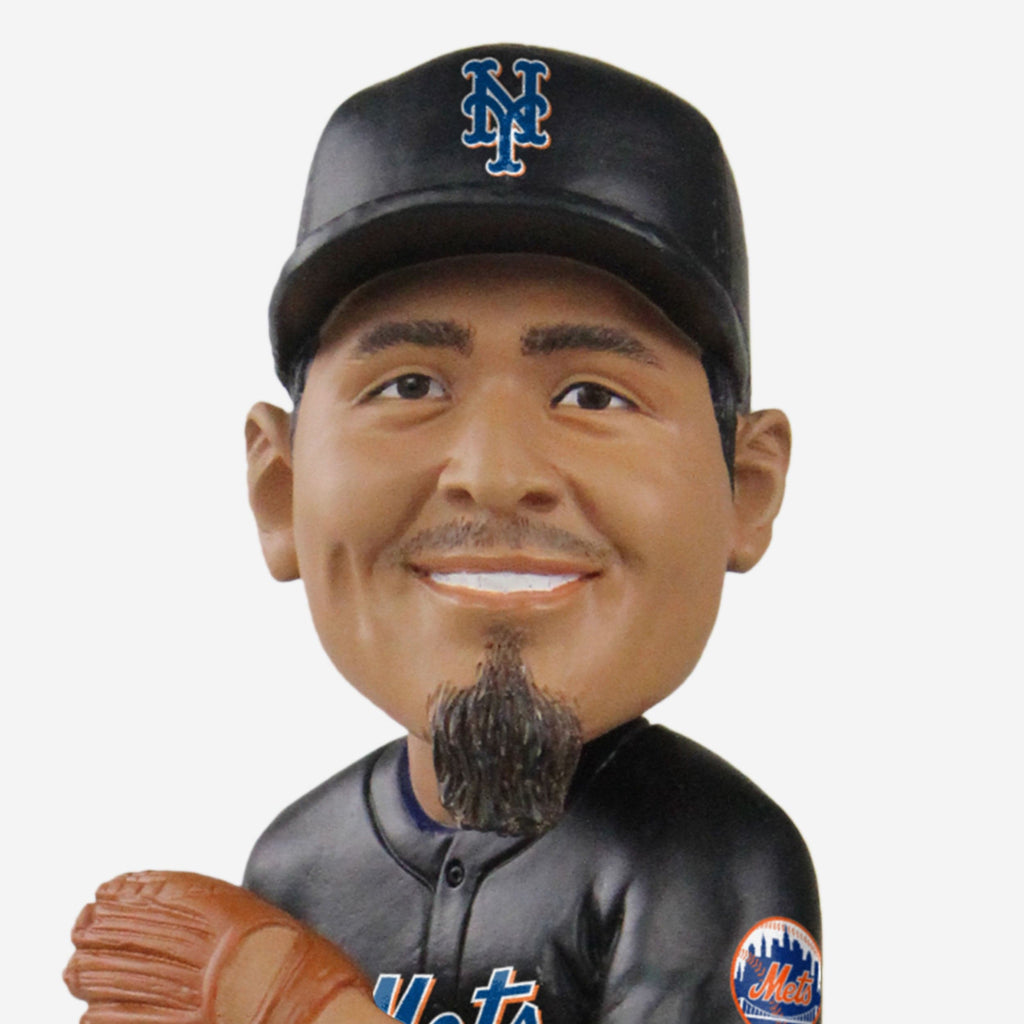 Carlos Carrasco New York Mets Black Jersey Bobblehead Officially Licensed by MLB