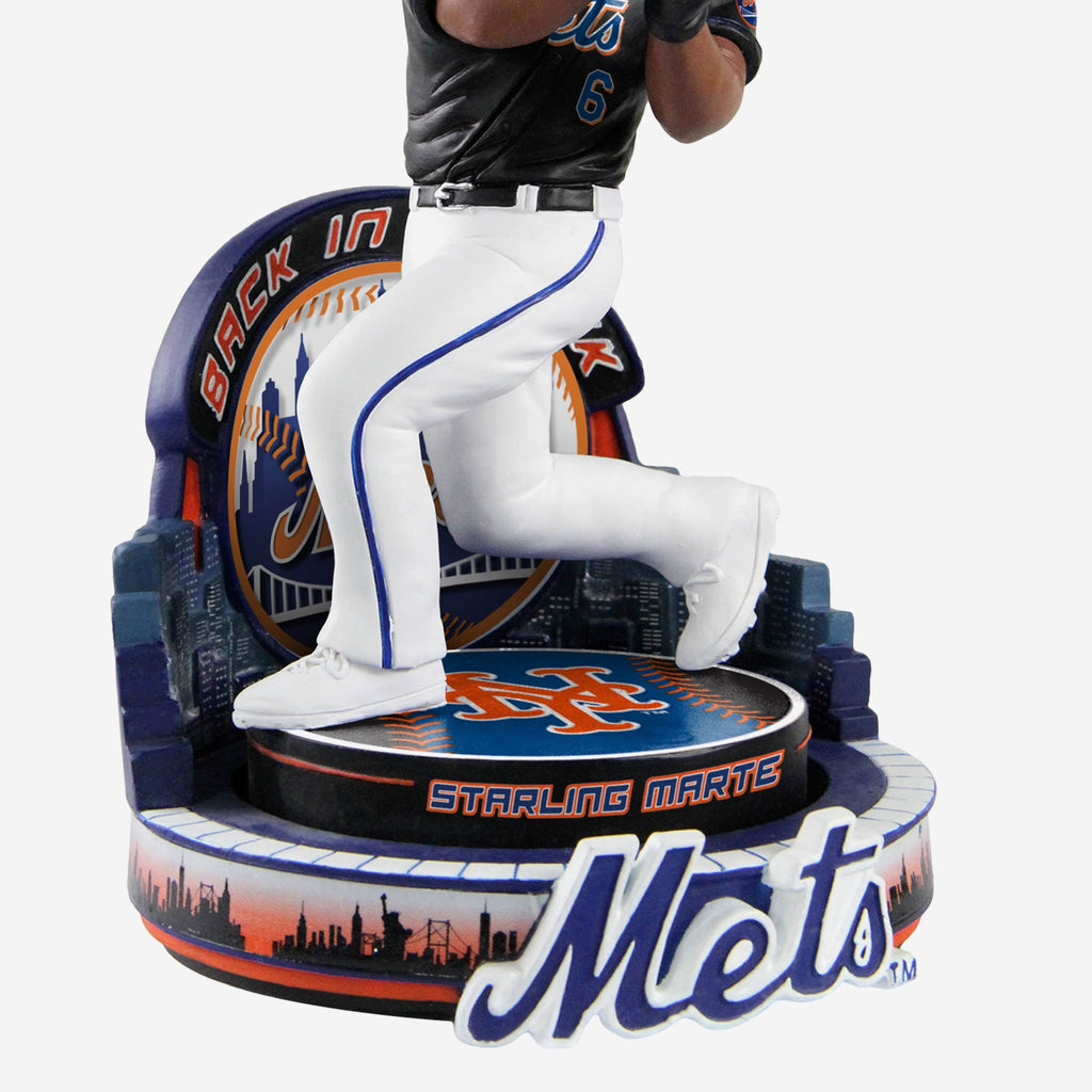 Starling Marte New York Mets Black Jersey Bobblehead FOCO