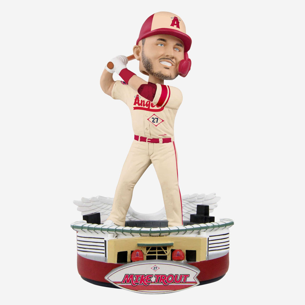 Mike Trout Los Angeles Angels 2023 City Connect Field Stripe Bighead B FOCO