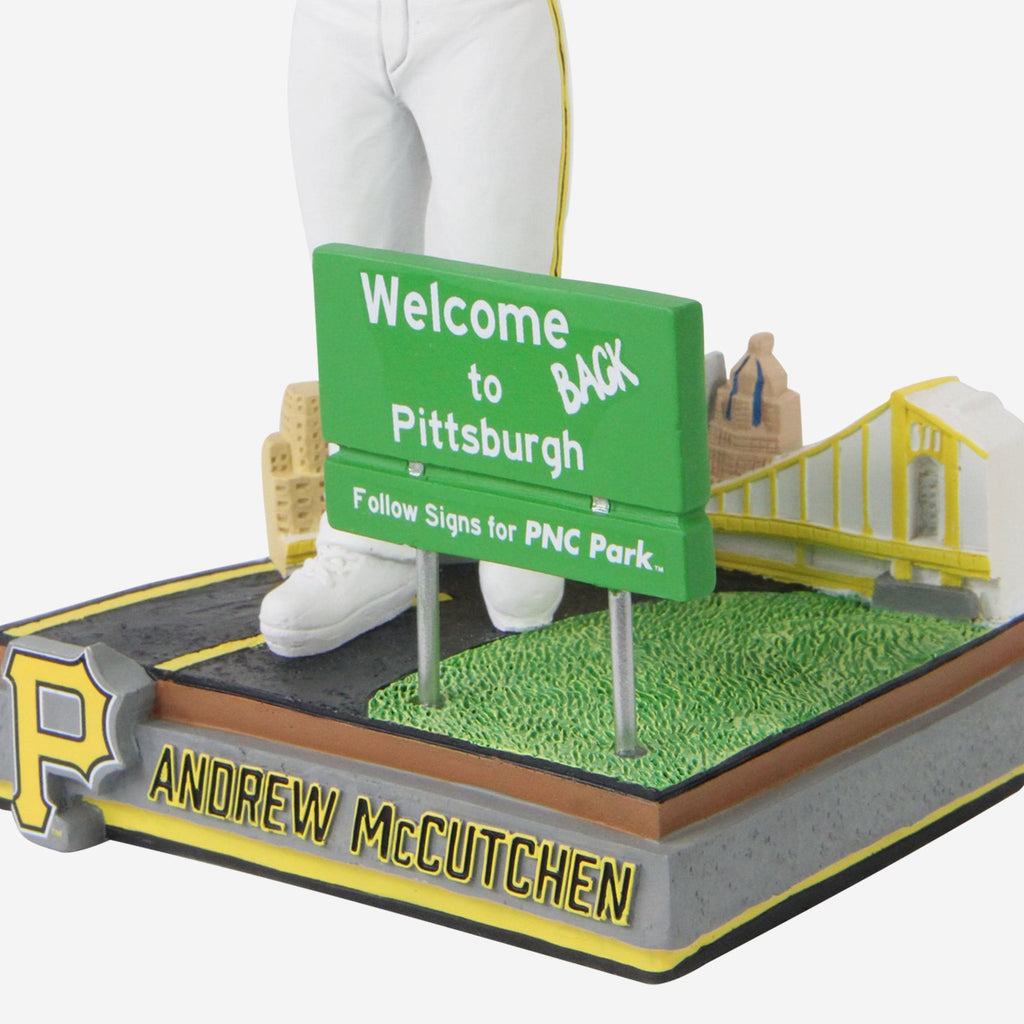 Andrew McCutchen Pittsburgh Pirates 2023 City Connect Bobblehead FOCO