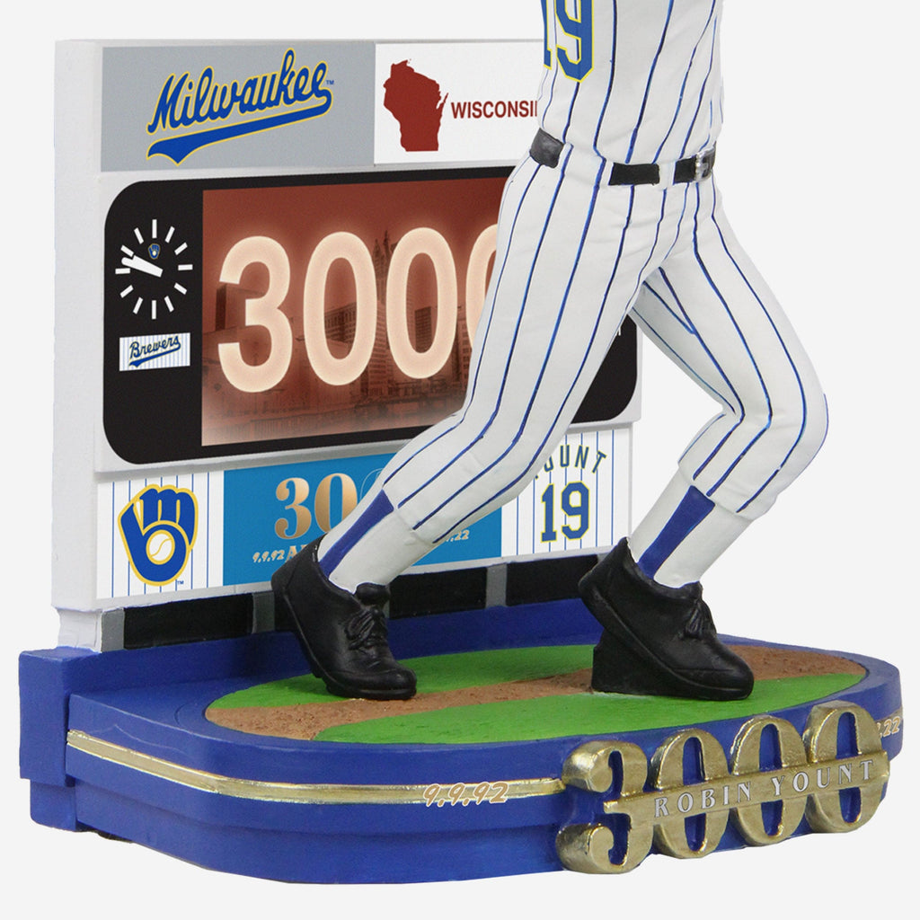 Robin Yount Milwaukee Brewers Mini Bighead Bobblehead FOCO