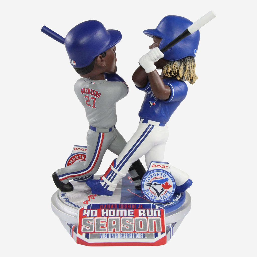 This bobblehead was created for us by bobble genius « Catman » and signed  by Vladimir Guerrero. Limited edition to only 27.